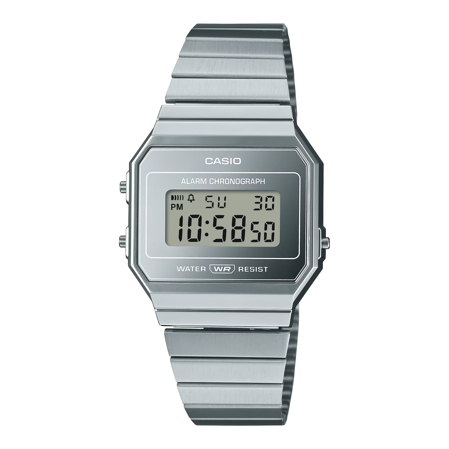 Reloj Casio Vintage A700WEV-7A Bisel Plateado