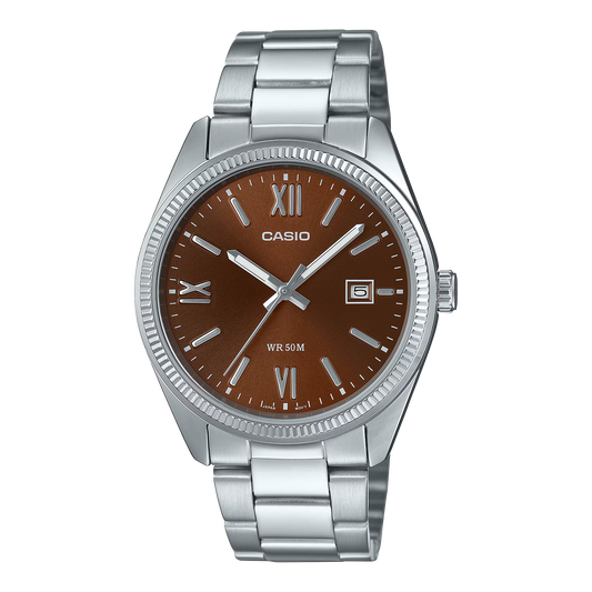 Reloj Casio Análogo MTP-1302DD-5AV Café