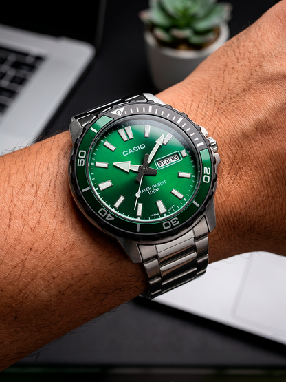 Reloj Casio MTD-125D-3AVDF (verde)